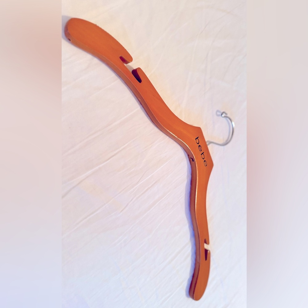 BEBE Vintage Wooden Hanger